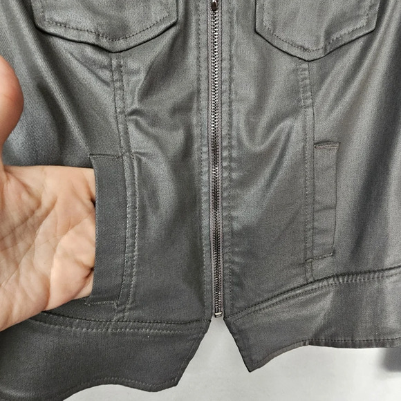 white house black market jacket coated - Picture 3 of 9